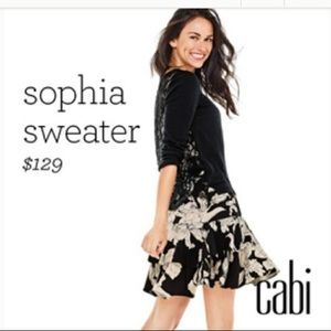 Cabi Sophia sweater - black NWOT